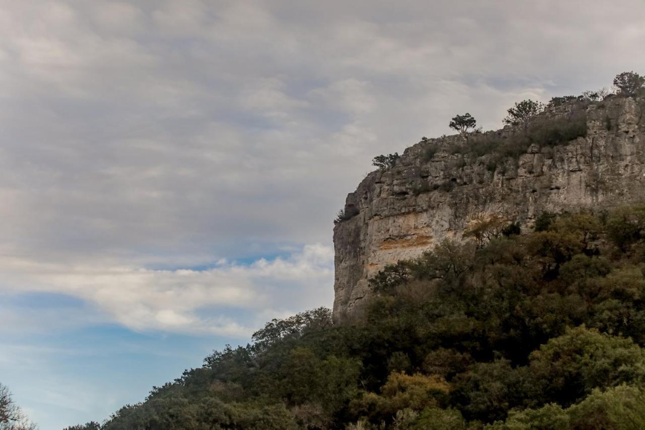 Seven Bluff Cabins Concan Exterior foto